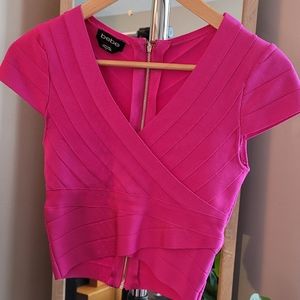 bebe bandage top